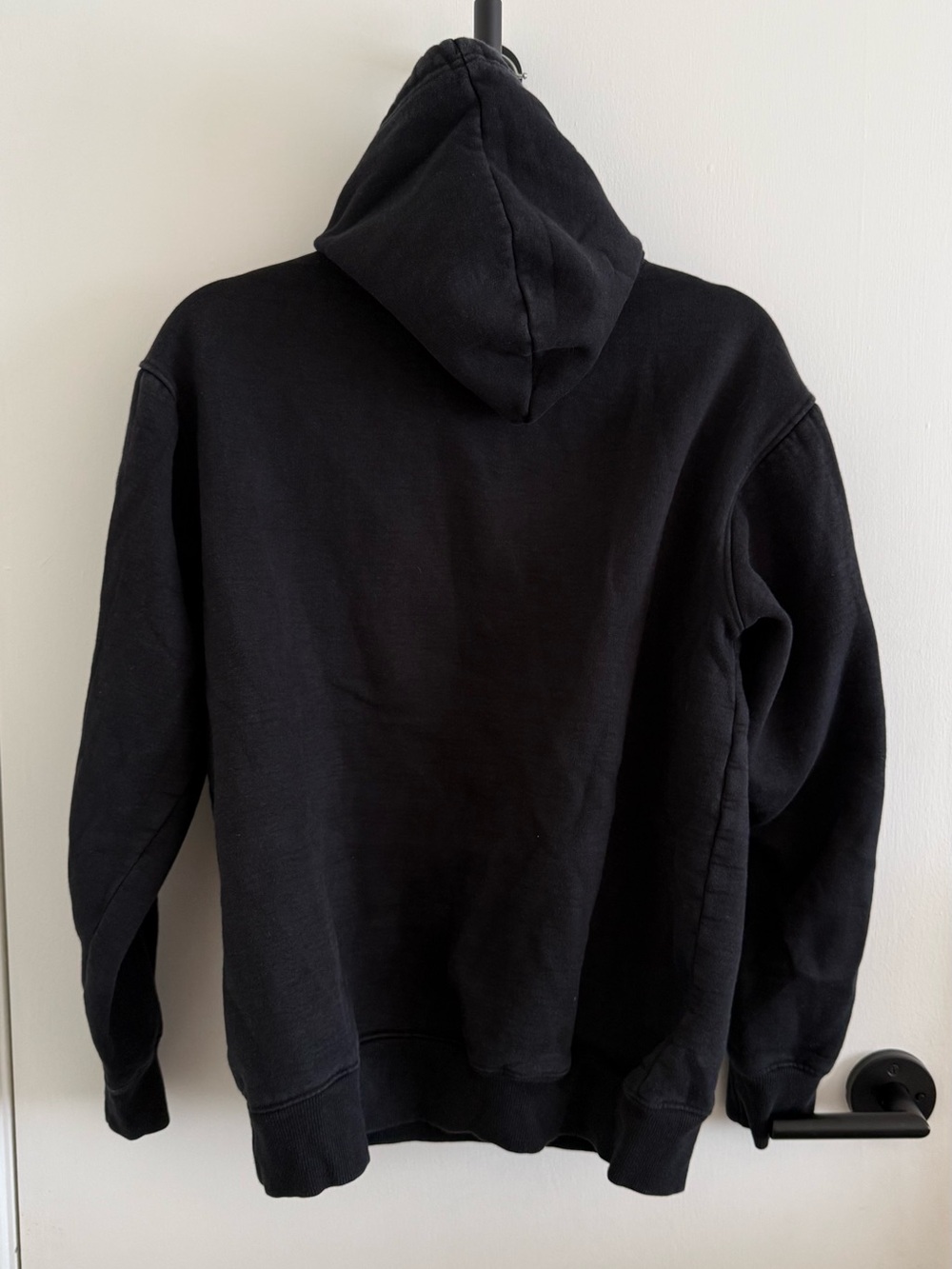 Ben Davis Heavyweight Pullover Workwear Hoodie Black - Picture 4 of 5